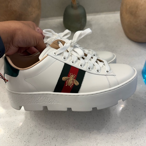 Gucci ace platform - Picture 4 of 12